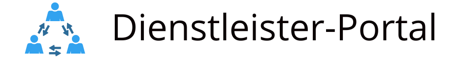 Dienstleister-Portal