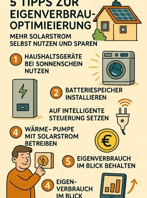 Eigenverbrauch optimieren: So sparst du mit deiner PV-Anlage richtig Geld