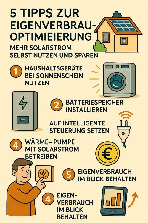 Eigenverbrauch optimieren: So sparst du mit deiner PV-Anlage richtig Geld 2 Eigenverbrauch optimieren