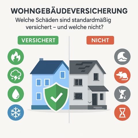 Wohngebaeudeversicherung – Welche Schaeden sind standardmaessig versichert