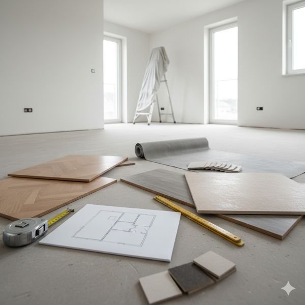 Kosten von Bodenbelag