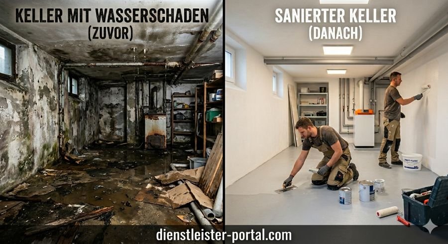 keller mit wasserschaden